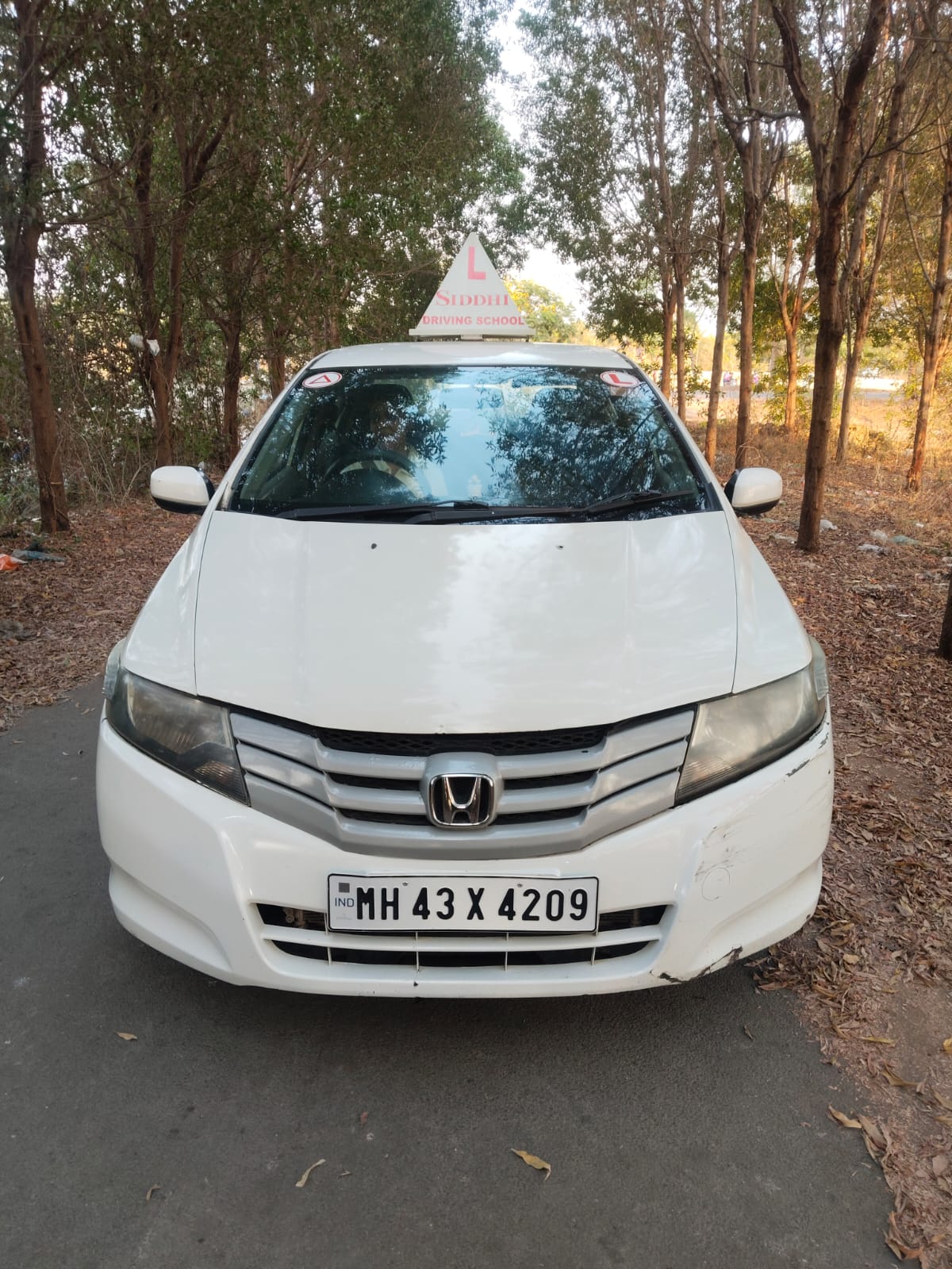 Training car at Siddhi Auto Driving School