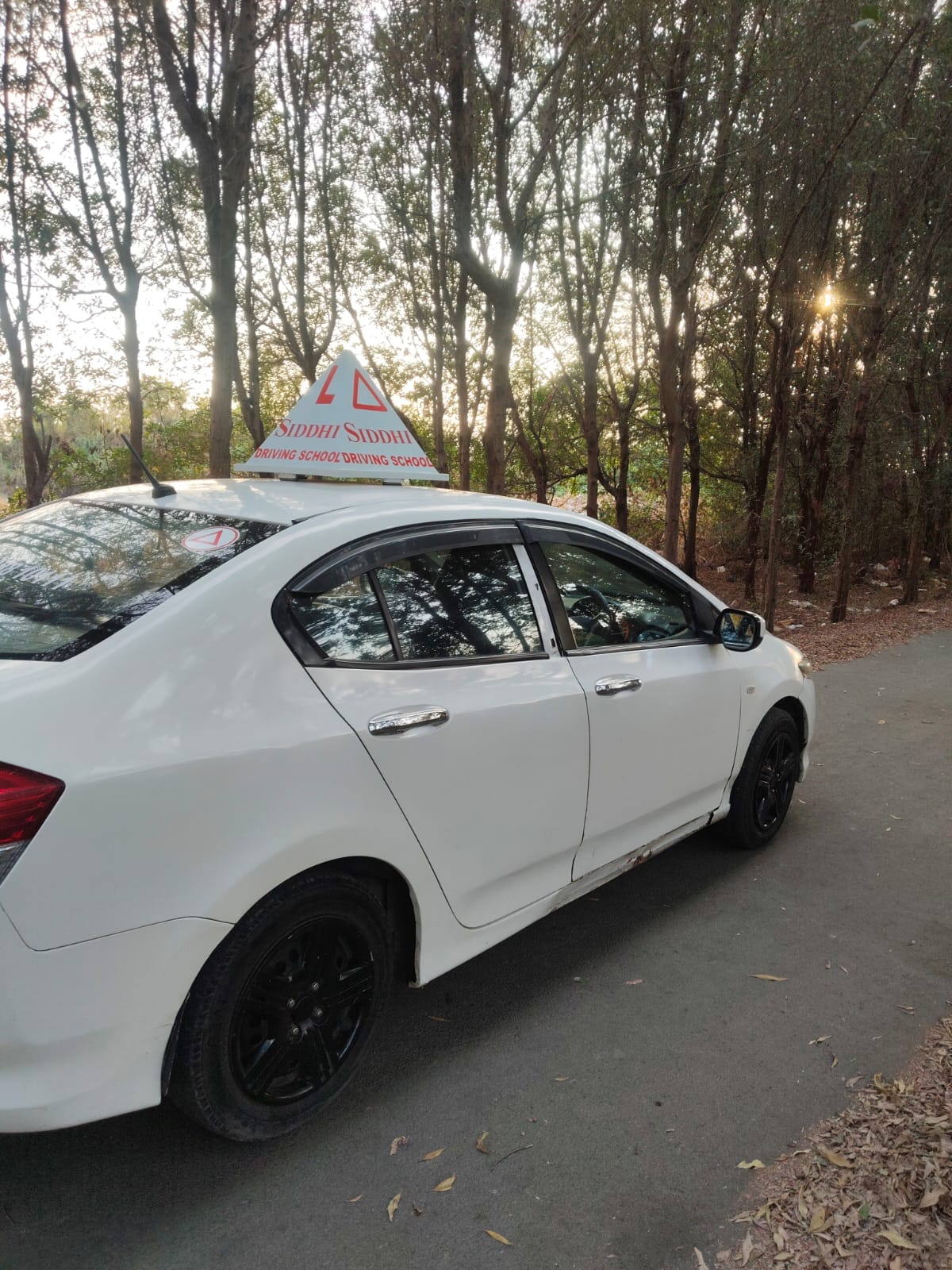 Training car at Siddhi Auto Driving School